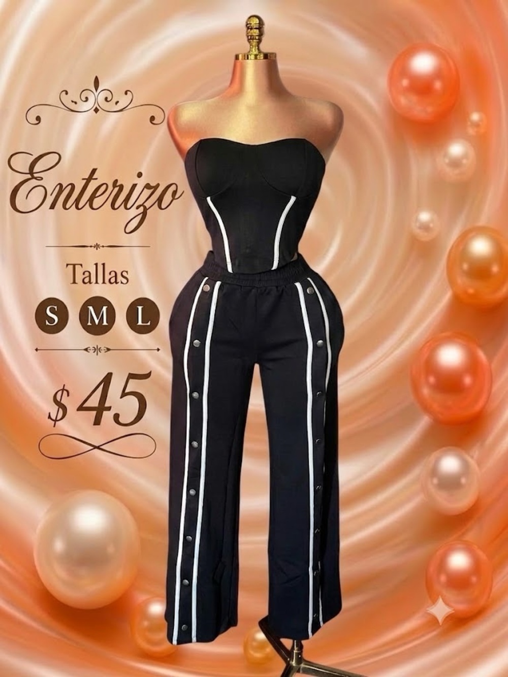Women’s Black Set S/M/L